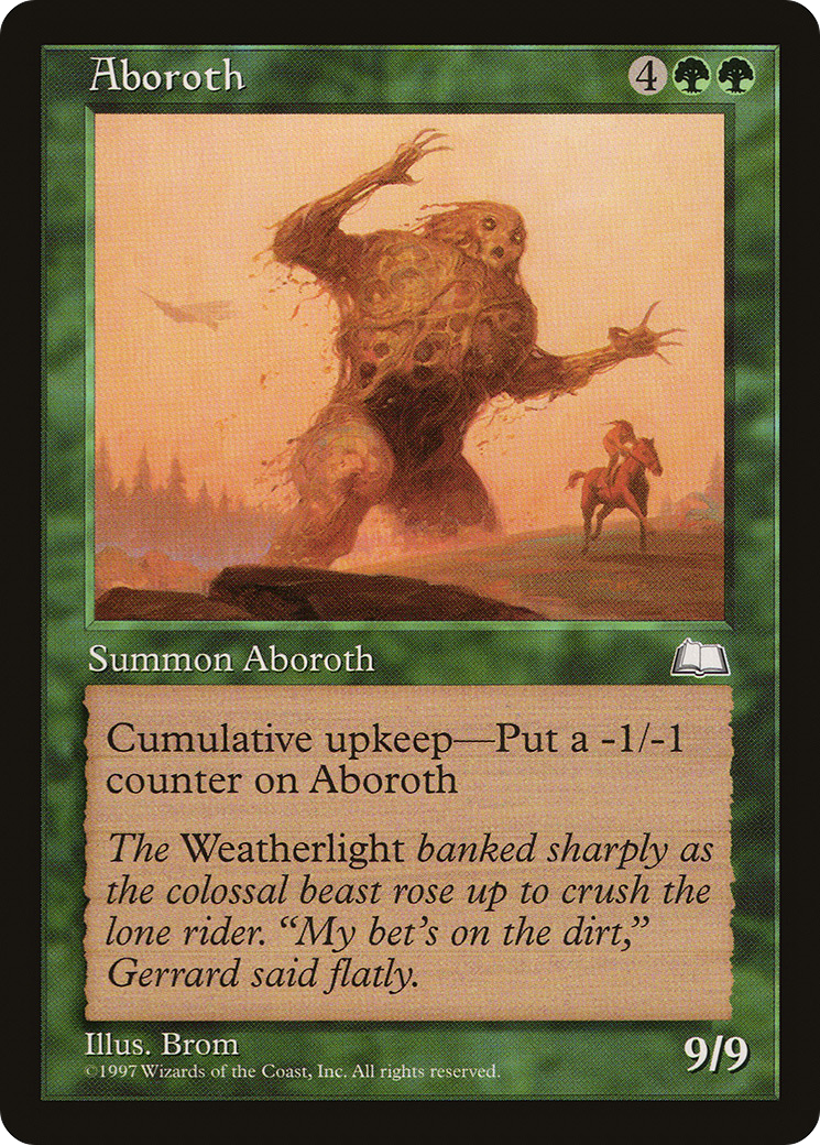 {R} Aboroth [Weatherlight][WTH 117] - Misty Mountain Games
