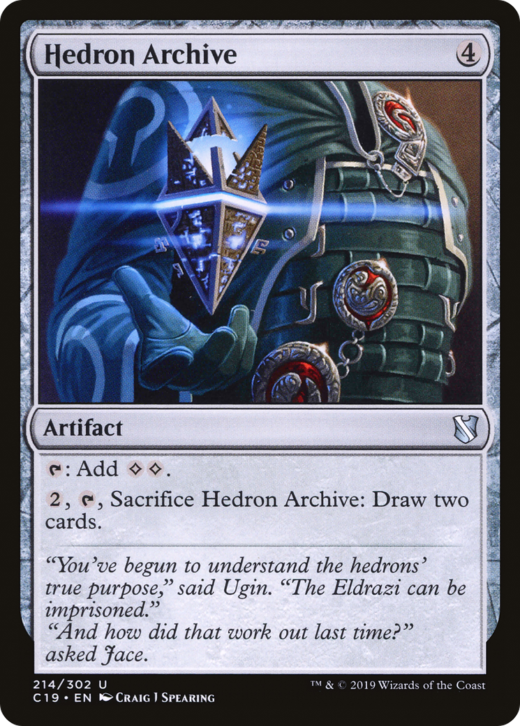 {C} Hedron Archive [Commander 2019][C19 214]