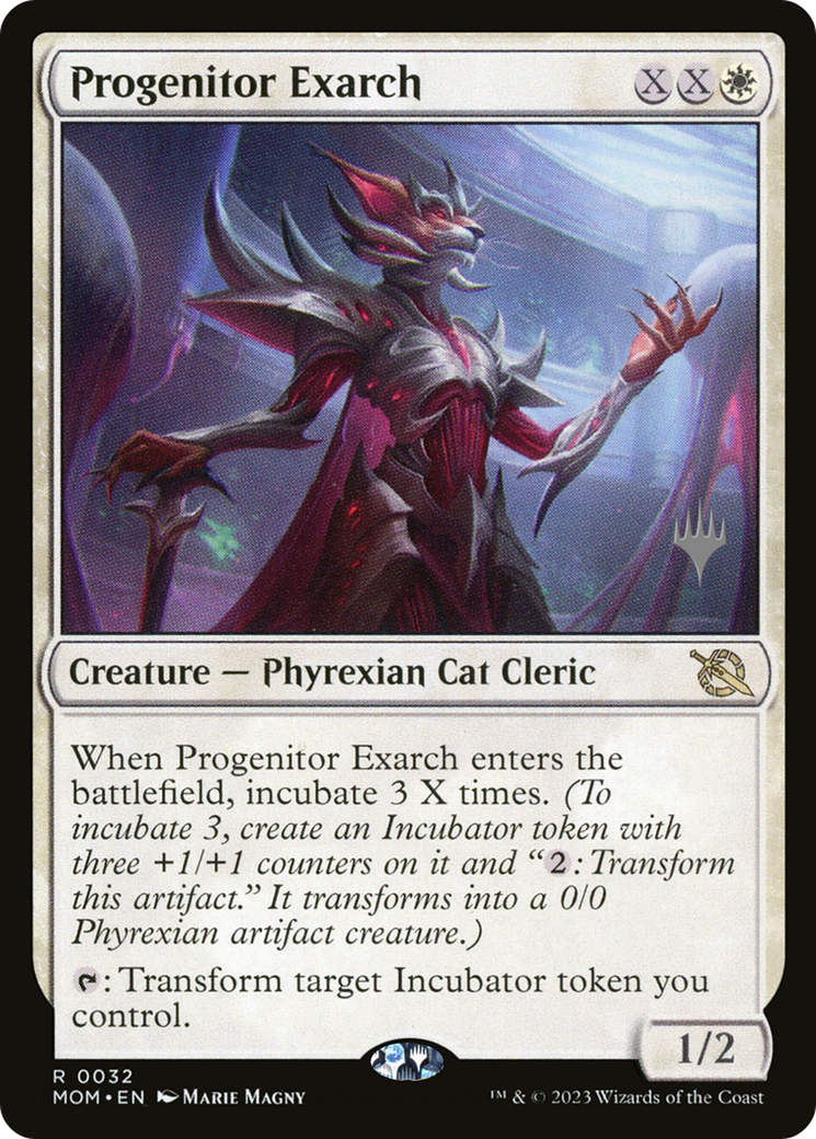 {R} Progenitor Exarch (Promo Pack) [March of the Machine Promos][PP MOM 032]
