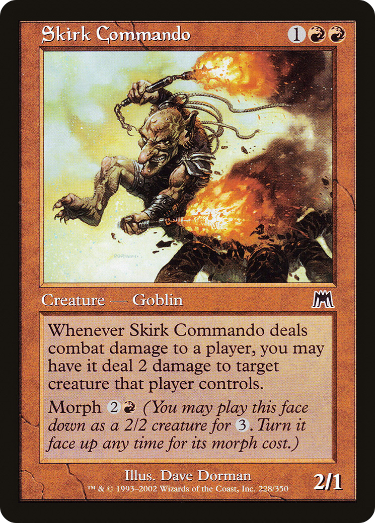 {C} Skirk Commando [Onslaught][ONS 228]