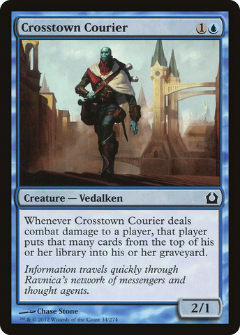 {C} Crosstown Courier [Return to Ravnica][RTR 034]
