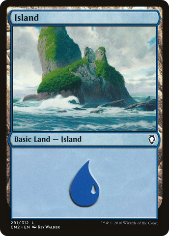{B}[CM2 291] Island (291) [Commander Anthology Volume II]