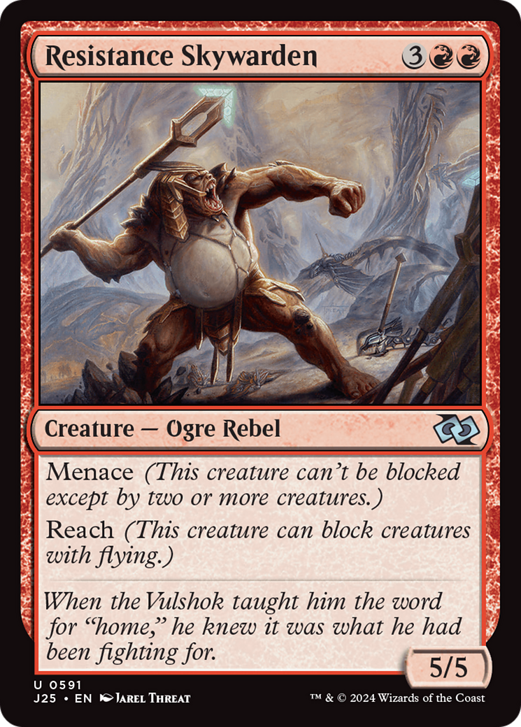 {C} Resistance Skywarden [Foundations Jumpstart][J25 591]