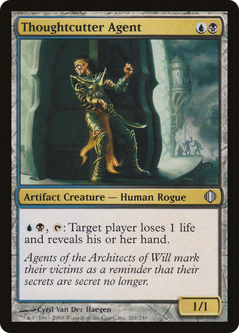 {C} Thoughtcutter Agent [Shards of Alara][ALA 201]