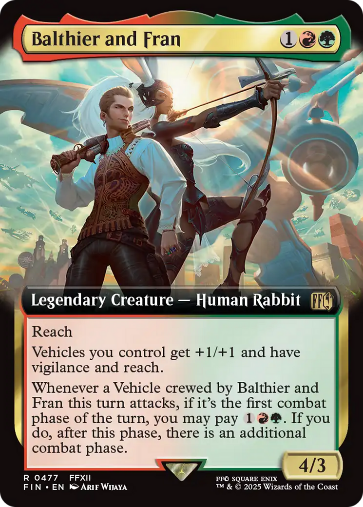 {@R} Balthier and Fran (Extended Art) [FINAL FANTASY][FIN 477]