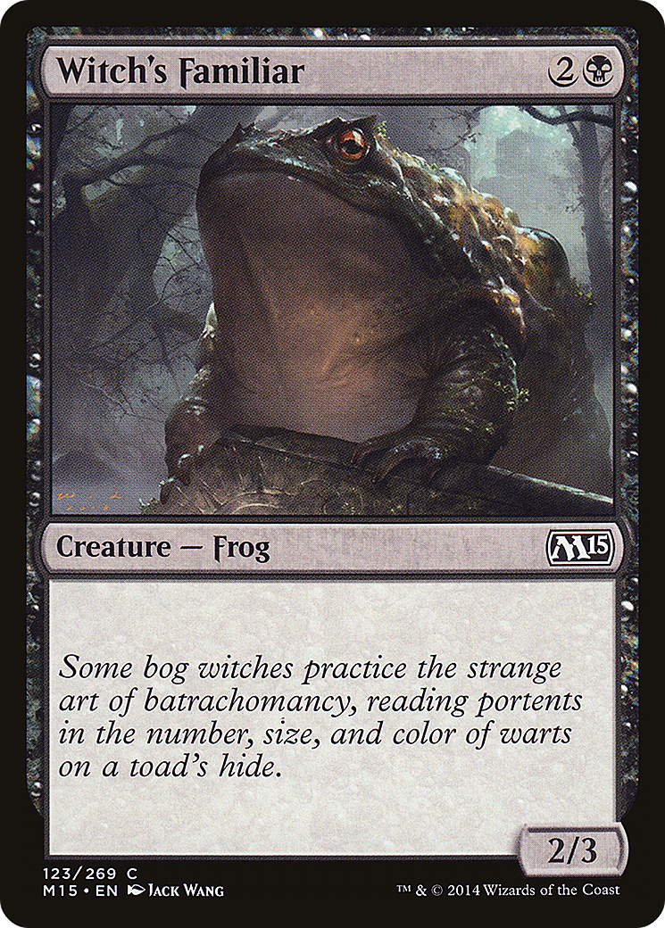 {C} Witch's Familiar [Magic 2015][M15 123]