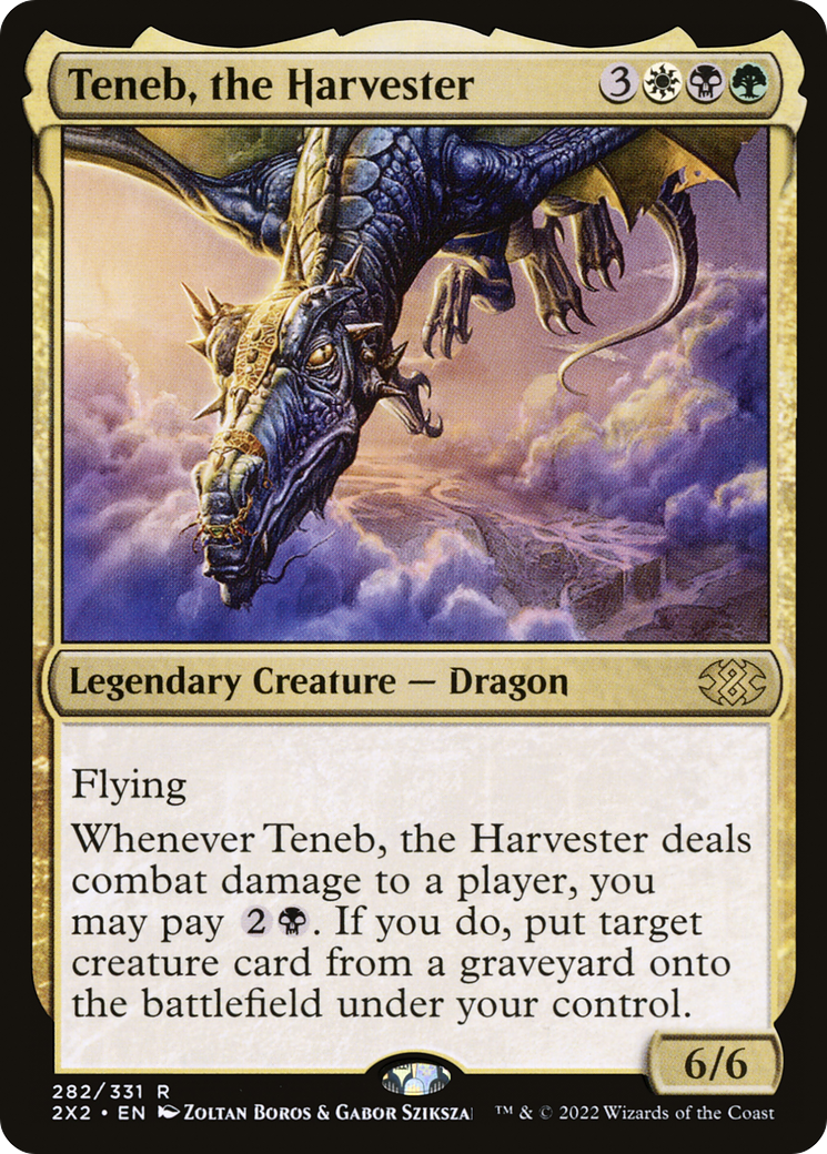 {R} Teneb, the Harvester [Double Masters 2022][2X2 282]