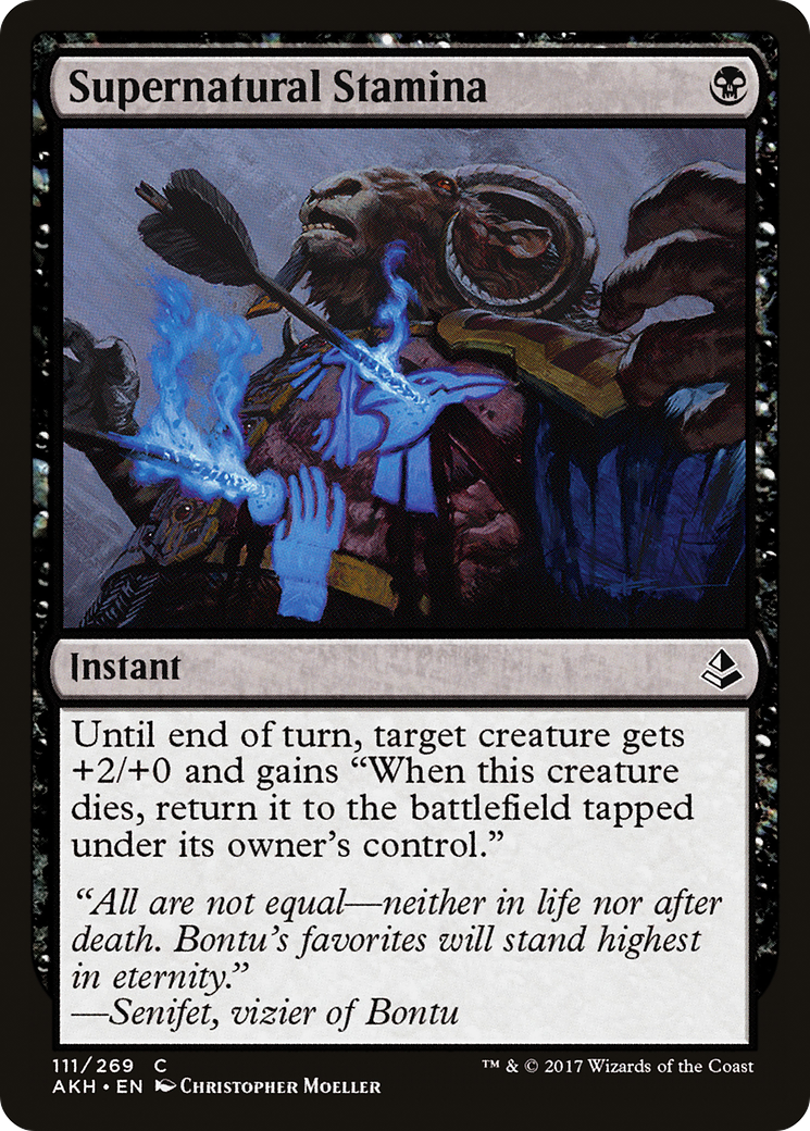 {C} Supernatural Stamina [Amonkhet][AKH 111]