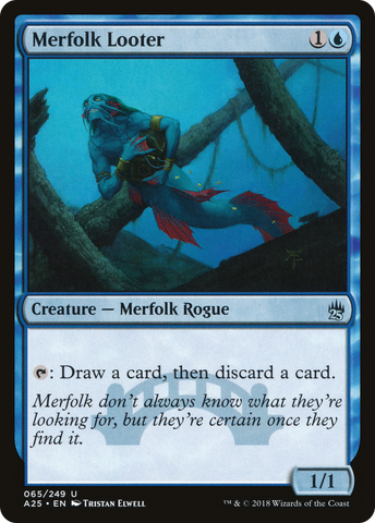 {C} Merfolk Looter [Masters 25][A25 065]