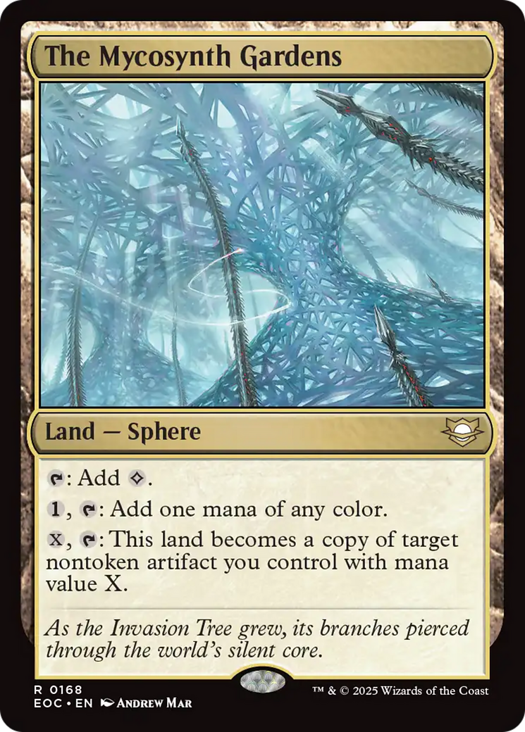 {R} The Mycosynth Gardens [Edge of Eternities Commander][EOC 168]