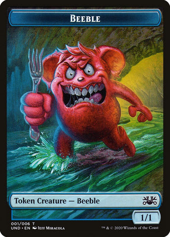 {T} Beeble // Dragon Double-sided Token [Unsanctioned Tokens][TUND 001]