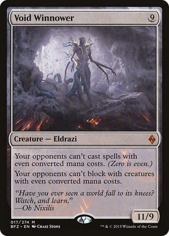 {R} Void Winnower [Battle for Zendikar][BFZ 017]
