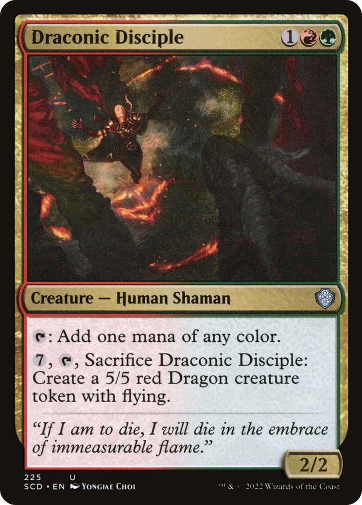 {C} Draconic Disciple [Starter Commander Decks][SCD 225]