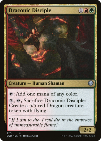 {C} Draconic Disciple [Starter Commander Decks][SCD 225]