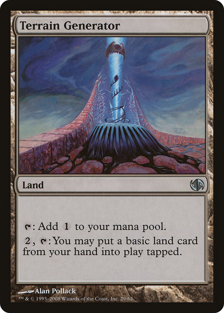 {C} Terrain Generator [Duel Decks: Jace vs. Chandra][DDB 029]