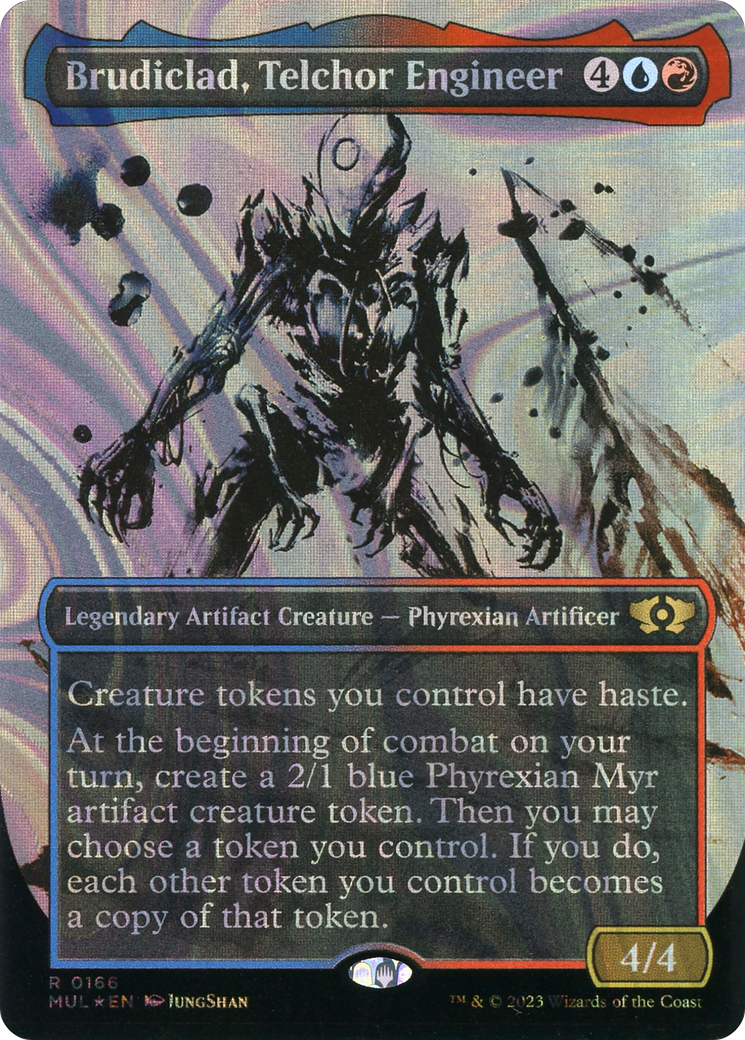 {R} Brudiclad, Telchor Engineer (Halo Foil) [Multiverse Legends][MUL 166]