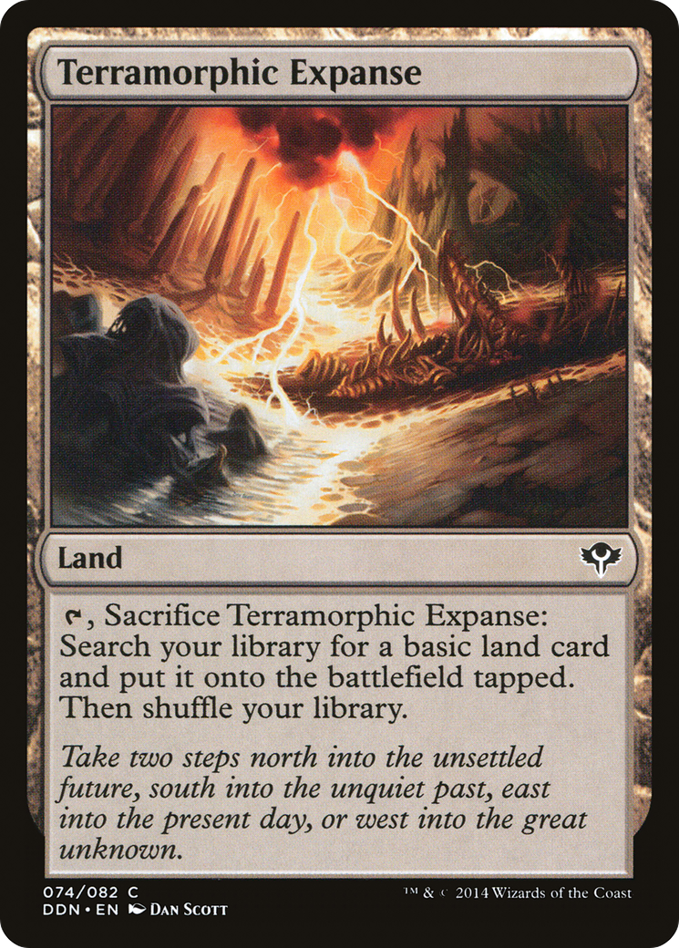 {C} Terramorphic Expanse [Duel Decks: Speed vs. Cunning][DDN 074]
