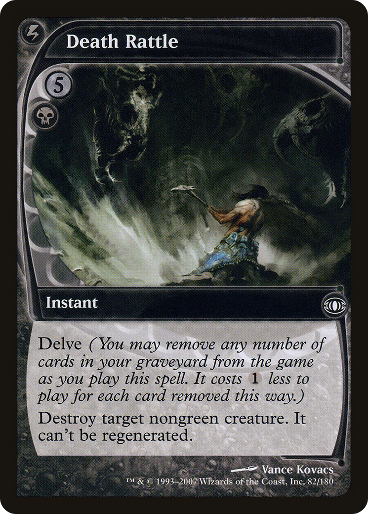 {C} Death Rattle [Future Sight][FUT 082]