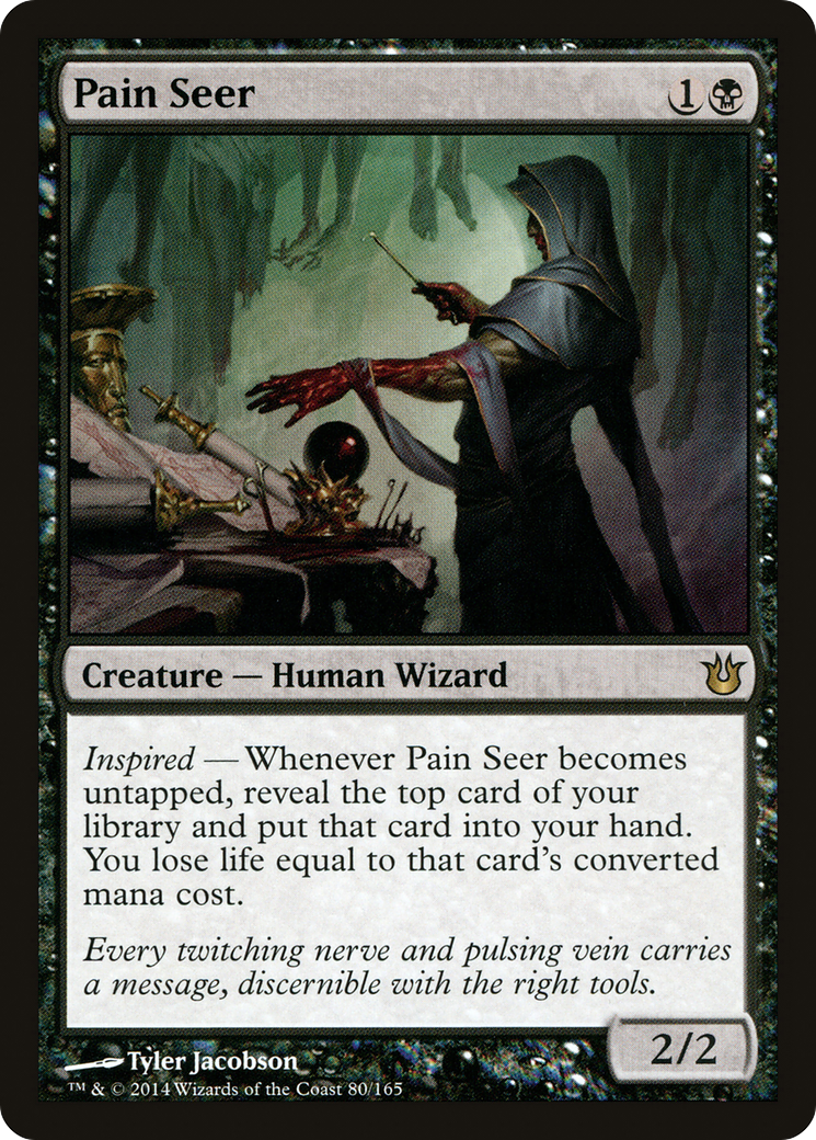 {R} Pain Seer [Born of the Gods][BNG 080]