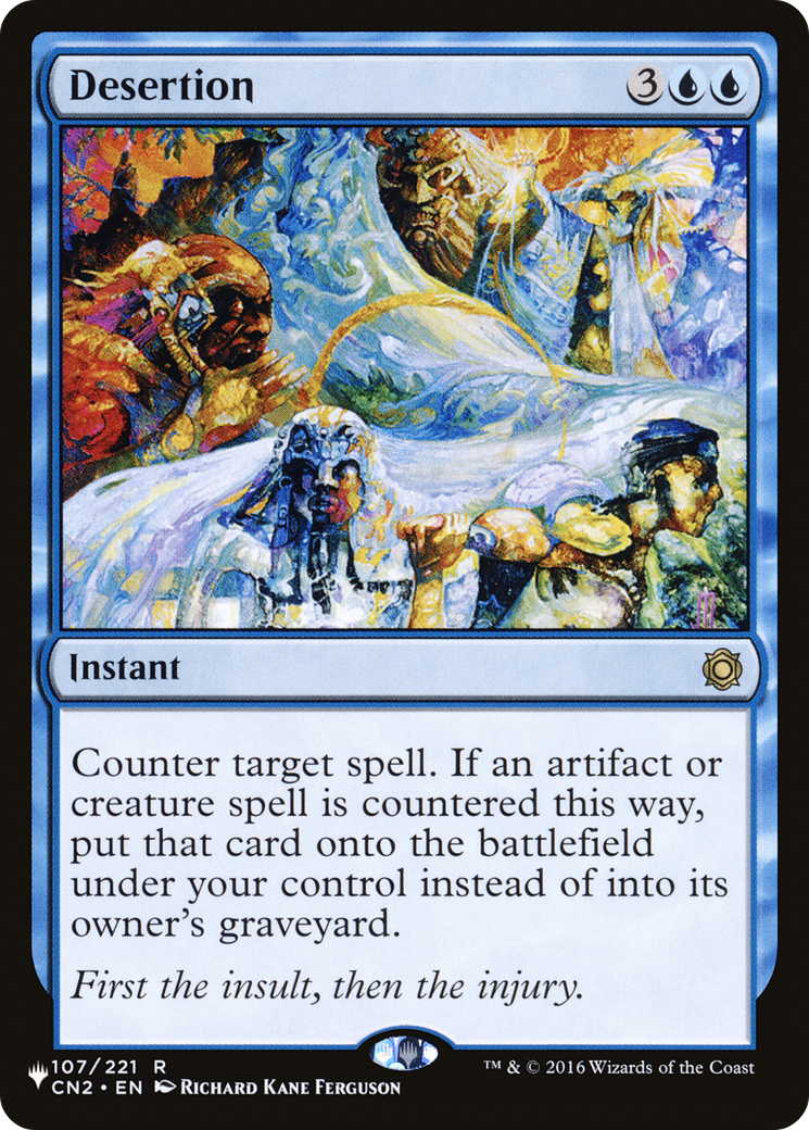 Desertion [LIST 107/221]