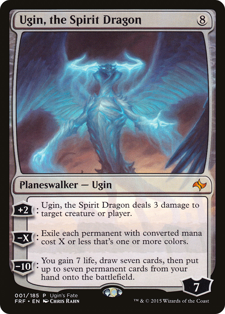 {R} Ugin, the Spirit Dragon [Ugin's Fate][PA UGIN 001] - Misty Mountain Games