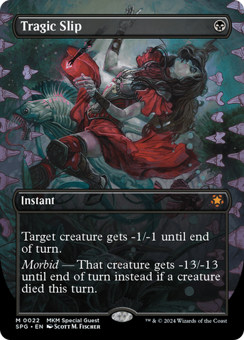 {R} Tragic Slip (Borderless) [Murders at Karlov Manor Special Guests][SPG 022]