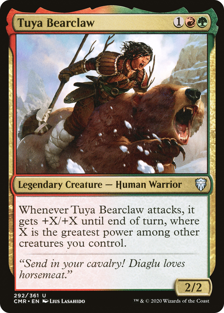 {C} Tuya Bearclaw [Commander Legends][CMR 292]