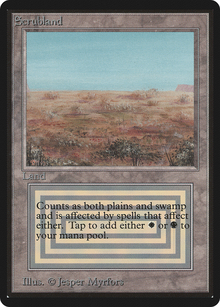 {R} Scrubland [Beta Edition][LEB 282]