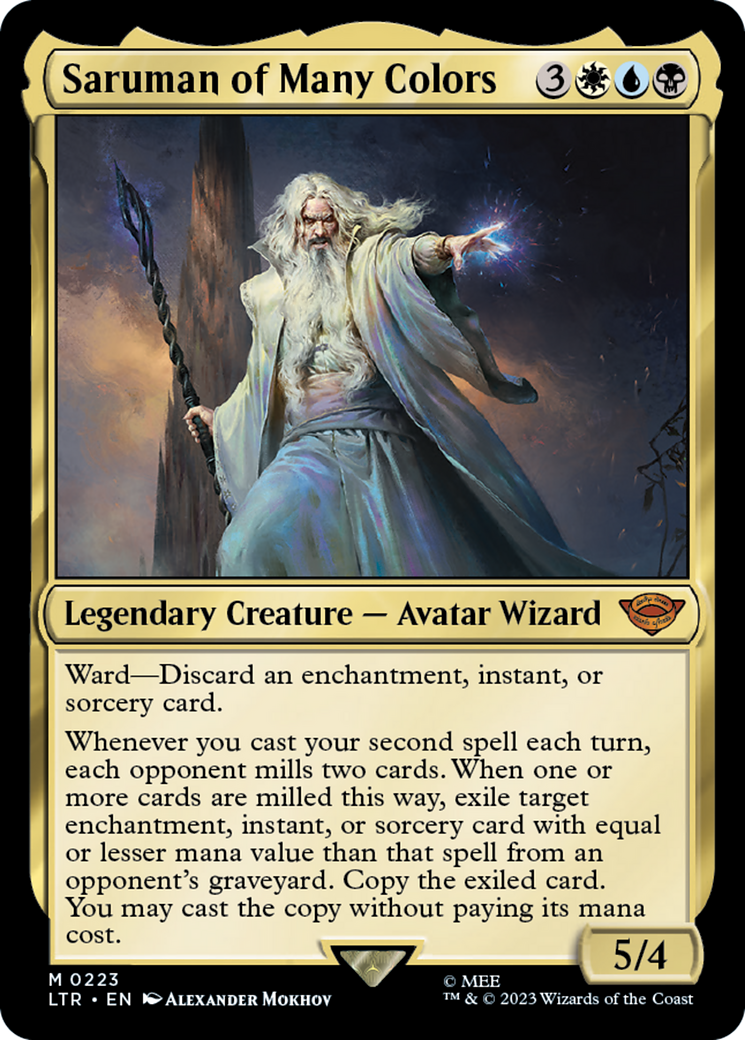 {R} Saruman of Many Colors [The Lord of the Rings: Tales of Middle-Earth][LTR 223]