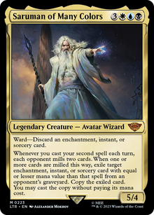 {R} Saruman of Many Colors [The Lord of the Rings: Tales of Middle-Earth][LTR 223]