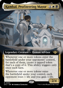 {@R} Kambal, Profiteering Mayor (Extended Art) [Outlaws of Thunder Junction][OTJ 353]