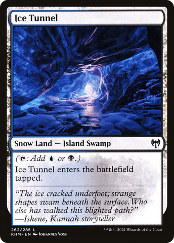 {C} Ice Tunnel [Kaldheim][KHM 262]