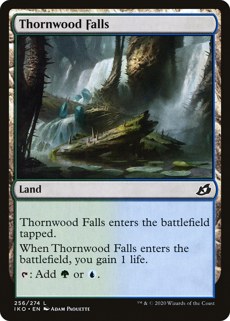 {C} Thornwood Falls [Ikoria: Lair of Behemoths][IKO 256]