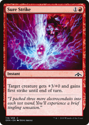 {C} Sure Strike [Guilds of Ravnica][GRN 118]