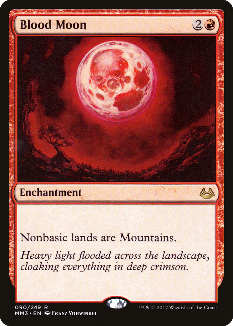 {R} Blood Moon [Modern Masters 2017][MM3 090] - Misty Mountain Games
