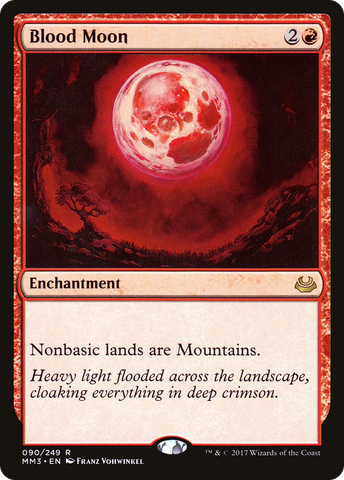 {R} Blood Moon [Modern Masters 2017][MM3 090]