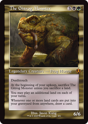 {R} The Gitrog Monster (Retro Frame) [Innistrad Remastered][INR 431]