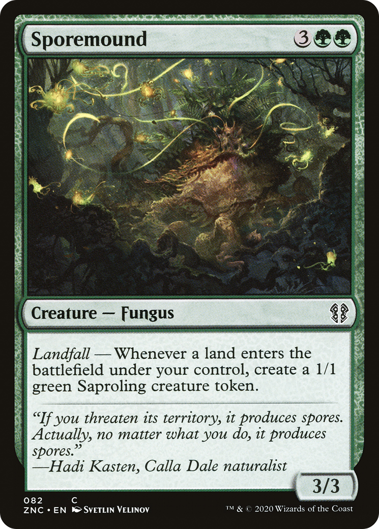 {C} Sporemound [Zendikar Rising Commander][ZNC 082]