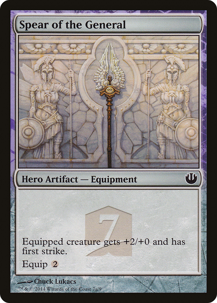 {C} Spear of the General [Journey into Nyx Hero's Path][PA THP3 7A]