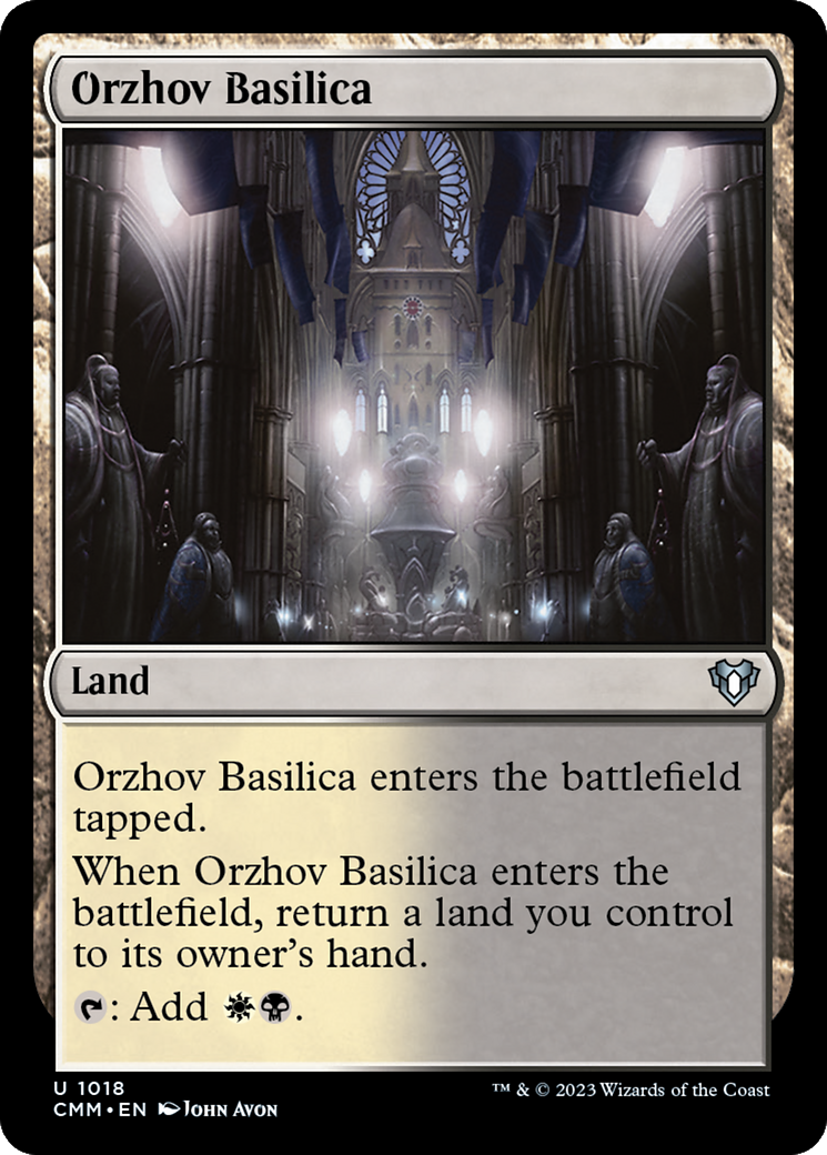 {C} Orzhov Basilica [Commander Masters][CMM 1018]