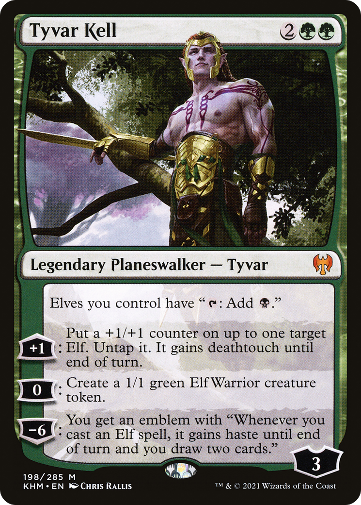 {R} Tyvar Kell [Kaldheim][KHM 198]