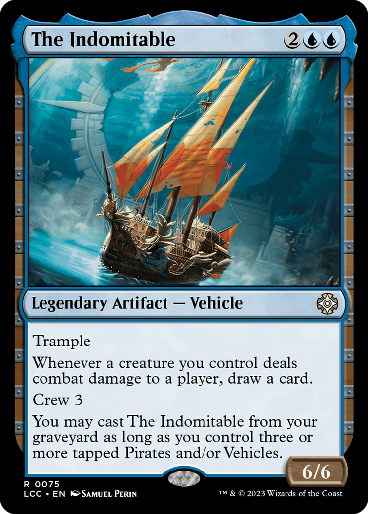 {R} The Indomitable [The Lost Caverns of Ixalan Commander][LCC 075]