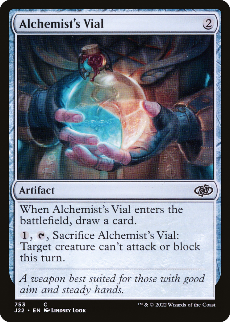 {C} Alchemist's Vial [Jumpstart 2022][J22 753]