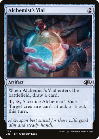 {C} Alchemist's Vial [Jumpstart 2022][J22 753]
