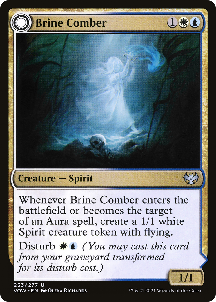 {C} Brine Comber // Brinebound Gift [Innistrad: Crimson Vow][VOW 233]