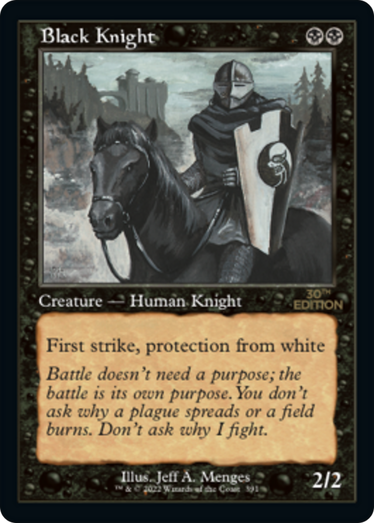 {C} Black Knight (Retro) [30th Anniversary Edition][30A 391]