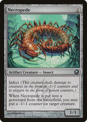 {C} Necropede [Scars of Mirrodin][SOM 185]