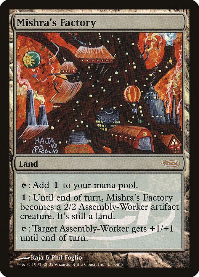 {R} Mishra's Factory [Judge Gift Cards 2005][PA J05 004]