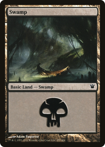 {B}[ISD 257] Swamp (257) [Innistrad]