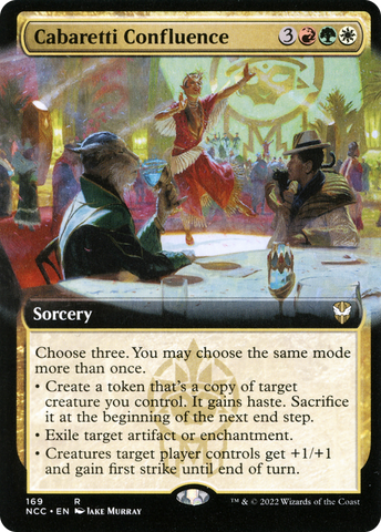 {R} Cabaretti Confluence (Extended Art) [Streets of New Capenna Commander][NCC 169]